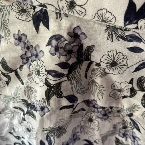 NWT TED BAKER London Linen Mens Shirt SIZE XXL CHEST 24 1/2” - Picture 7 of 15